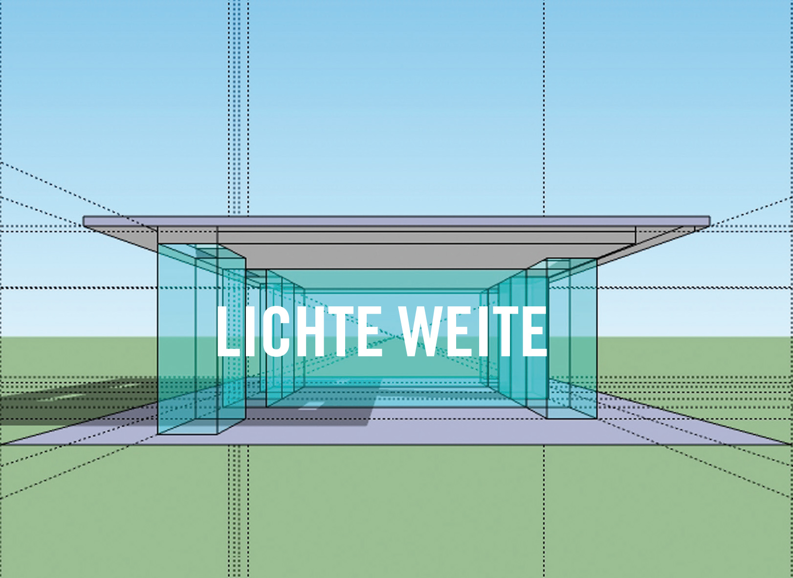 Ausstellung Lichte Weite im Glaspavillion in Rheinbach