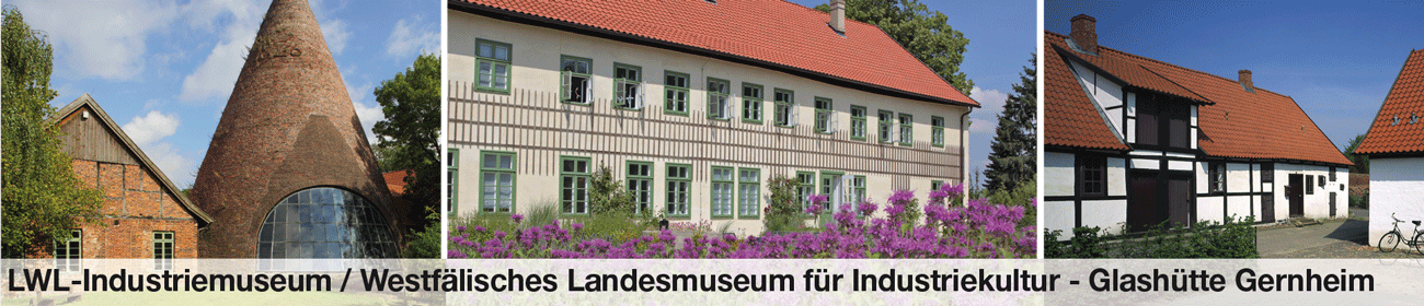 Aussenansicht LWL-Industriemuseum - Westfälisches Landesmuseum für Industriekultur - Glashütte Gernheim